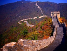 Great Wall in Autumn