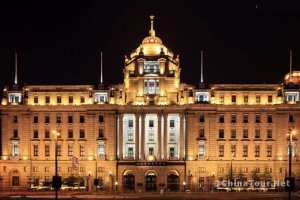 The night view of the Bund