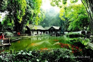 the Thatched Cottage of Du Fu