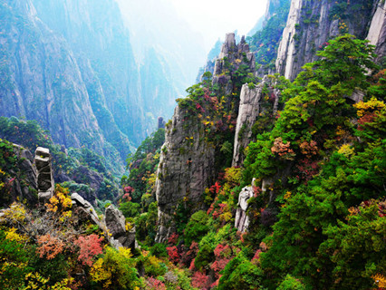 Xihai Grand Canyon at Mt.Huangshan