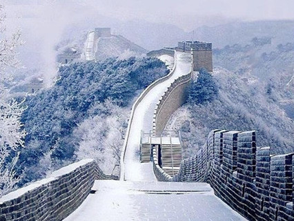 Mutianyu Great Wall in Winter