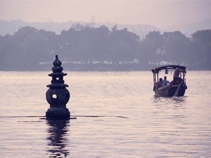 Three Pools Mirroring the Moon, West Lake