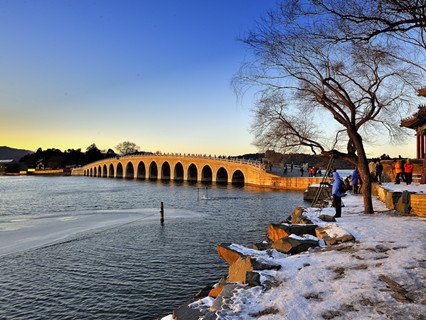 Seventeen-Arch Bridge in Summer Palace