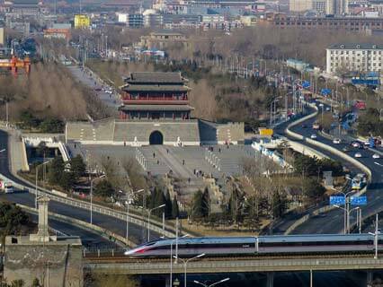 8 Days Beijing Xi'an Shanghai Train